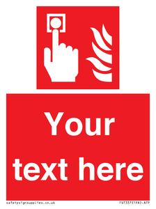 Custom Fire Alarm call point